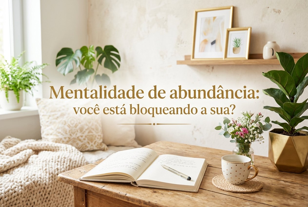 Mentalidade de abundância você está bloqueando a sua