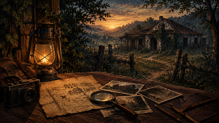 Jogo de mistério online: o caso do sítio abandonado